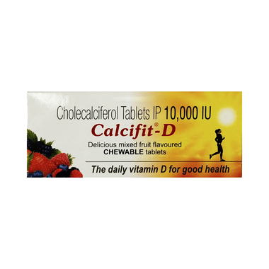 Calcifit-D Tablet Chewable Tablet