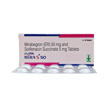 Mira-S 50mg/5mg Tablet