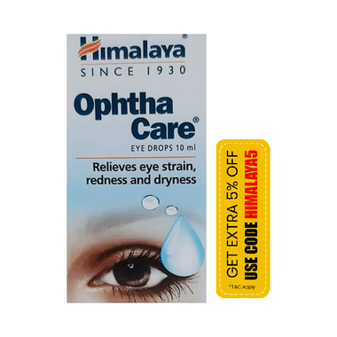 Himalaya Ophthacare Eye Drop | For Eye Strain, Redness, Dryness & Eye Care