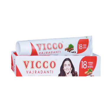 Vicco Vajradanti Ayurvedic Medicine For Healthy Gums And Teeth | Regular