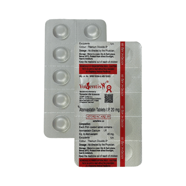 Atorvacare 20 Tablet