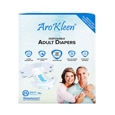 Arokleen Adult Diaper Medium