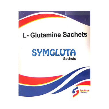 Symgluta L-Glutamine Sachet (15gm Each) Orange