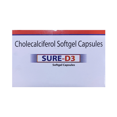 Sure-D3 Softgel Capsule