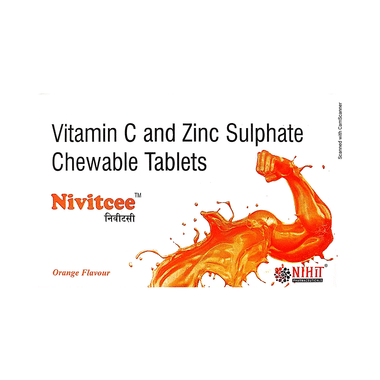 Nivitcee Orange Chewable Tablet