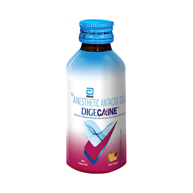 Digecaine Oral Gel Fruit Punch Sugar Free