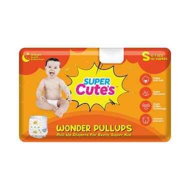 Super Cute's Wonder Pullups Diaper Small