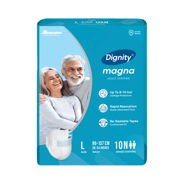 Dignity Magna Adult Unisex Diaper | Size Large