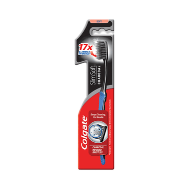 Colgate Slim Soft Charcoal Toothbrush