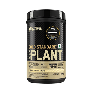 Optimum Nutrition Gold Standard 100% Plant Protein Powder French Vanilla Creme