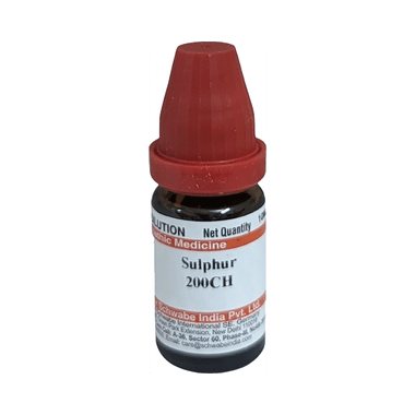 Dr Willmar Schwabe India Sulphur Dilution 200 CH