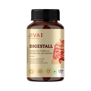 Jiva DigestAll Tablet For Digestion & Appetite | Relieves Acidity, Bloating & Gas