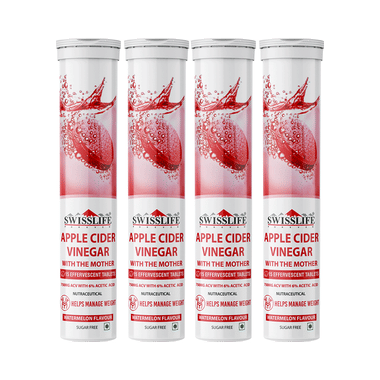 Swisslife Forever Apple Cider Vinegar With The Mother (Each 15) Watermelon Sugar Free