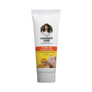The Soumi's Can Product Faire 45 Sunscreen Lotion
