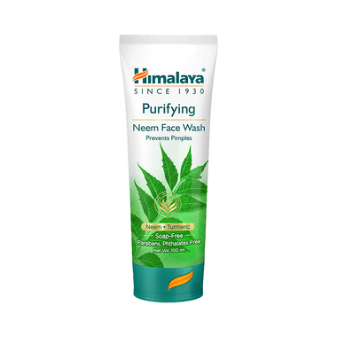 Himalaya Herbals Purifying Neem Face Wash | For Acne & Pimple Relief | Paraben And Soap Free Face Care Product