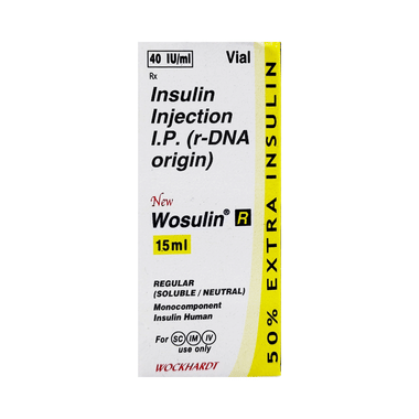 New Wosulin R Injection