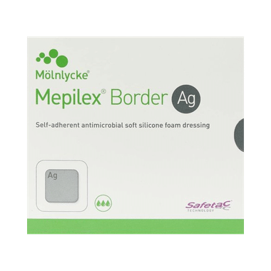 Mepilex Border Ag Dressing 10 X 10cm