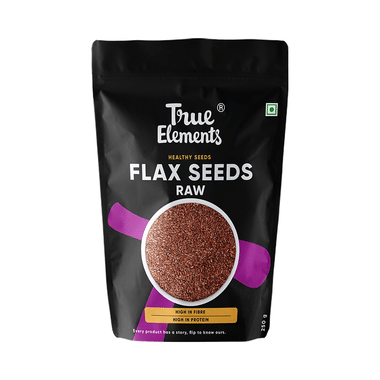 True Elements Flax Seeds Raw