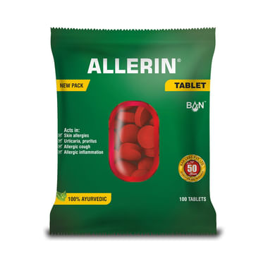 Allerin Tablets for People Suffering from Skin Allergies Tablet