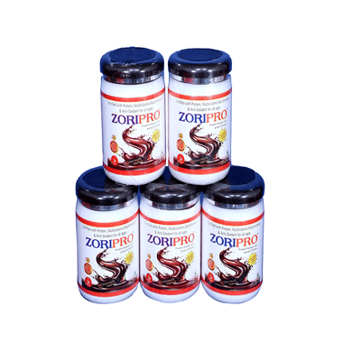 Zoripro Protein Powder With Power Of Herbs (200gm Each) Chocolate