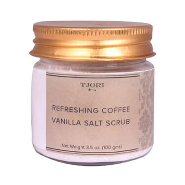 Tjori Refreshing Coffee Vanilla Salt Scrub