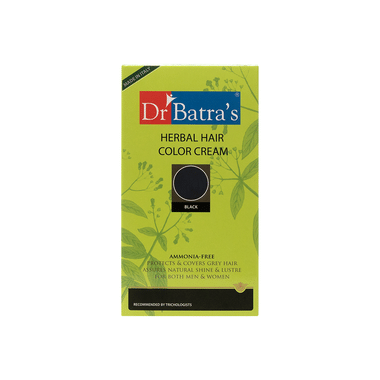 Dr Batra's Herbal Hair Color Cream Black