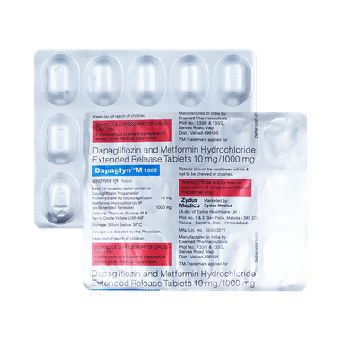 Dapaglyn M 1000 Tablet ER