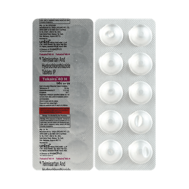 Tekaira H 40mg/12.5mg Tablet