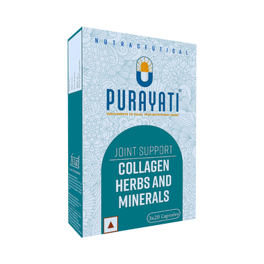 Purayati Joint Support Collagen Herbs And Minerals Capsule