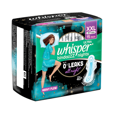 Whisper Bindazzz Nights Pads | Size XXL