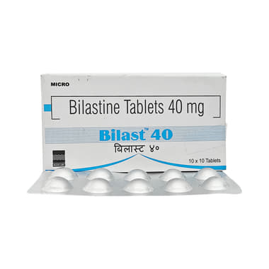 Bilast 40mg Tablet