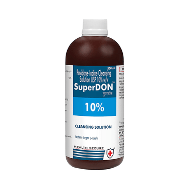 Super Don Povidone-Iodine Cleansing Solution USP 10% W/v