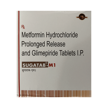 Sugatab-M 1 Tablet PR