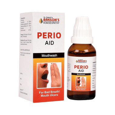 Bakson's Homeopathy Perio Aid Mouth Wash