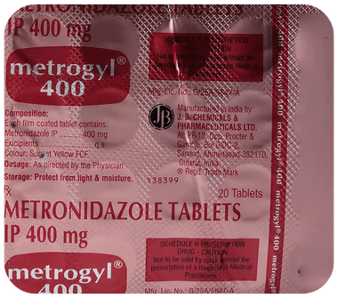 Metrogyl 400 Tablet