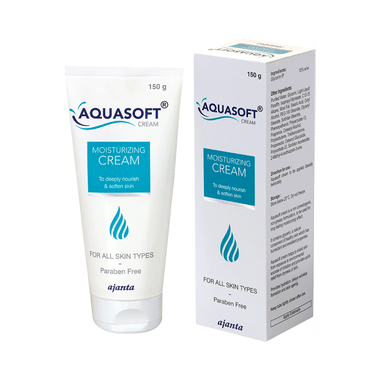 Aquasoft Moisturising Cream | Nourishes & Softens The Skin | For All Skin Types | Paraben-Free