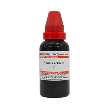 Dr Willmar Schwabe India Adonis Vernalis Mother Tincture Q