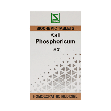 Dr Willmar Schwabe India Kali Phosphoricum Biochemic Tablet 6X