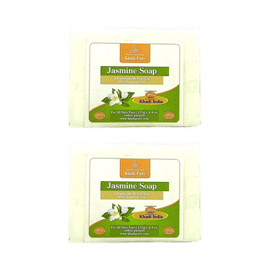 Khadi Pure Jasmine Soap (125gm Each)