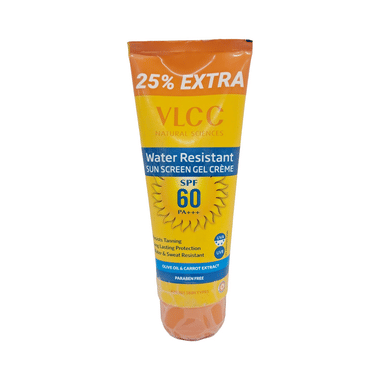 VLCC Water Resistant SPF60 Sunscreen Gel Creme