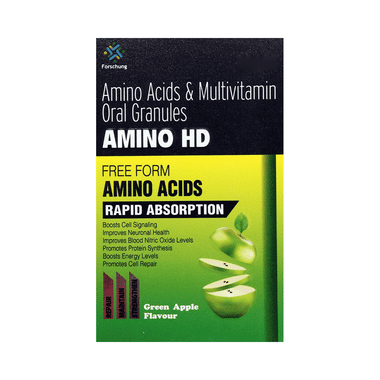 Amino HD Granules Green Apple