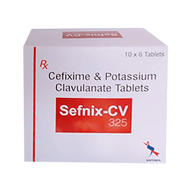 <span style='color:#626A7A'>Sefnix-CV 325 Tablet</span>