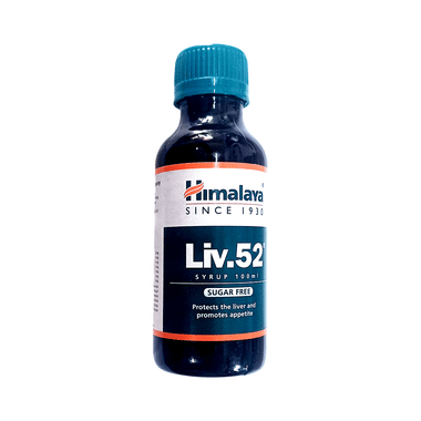 Himalaya Healthcare Himalaya Liv.52 Syrup | For Liver Protection, Appetite & Liver Care Syrup Sugar Free