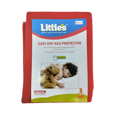 Littles Easy Dry Bed Protector 70cm X 100cm