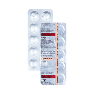 Zyrova B 180mg/40mg Tablet