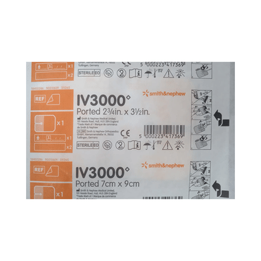 IV3000 Ported Dressing 7cm x 9cm