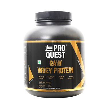 Pro Quest Raw Whey Protein Powder Unflavored