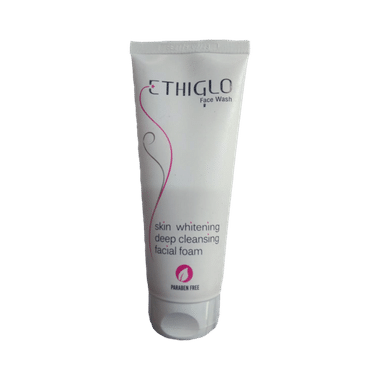 Ethiglo Paraben Free Face Wash | Skin Whitening & Deep Cleansing Facial Foam