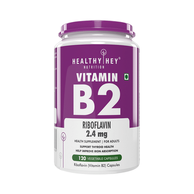 HealthyHey Nutrition Vitamin B2 Vegetable Capsule