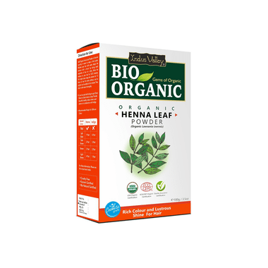 Indus Valley Bio Organic Henna Leaf Powder Regular